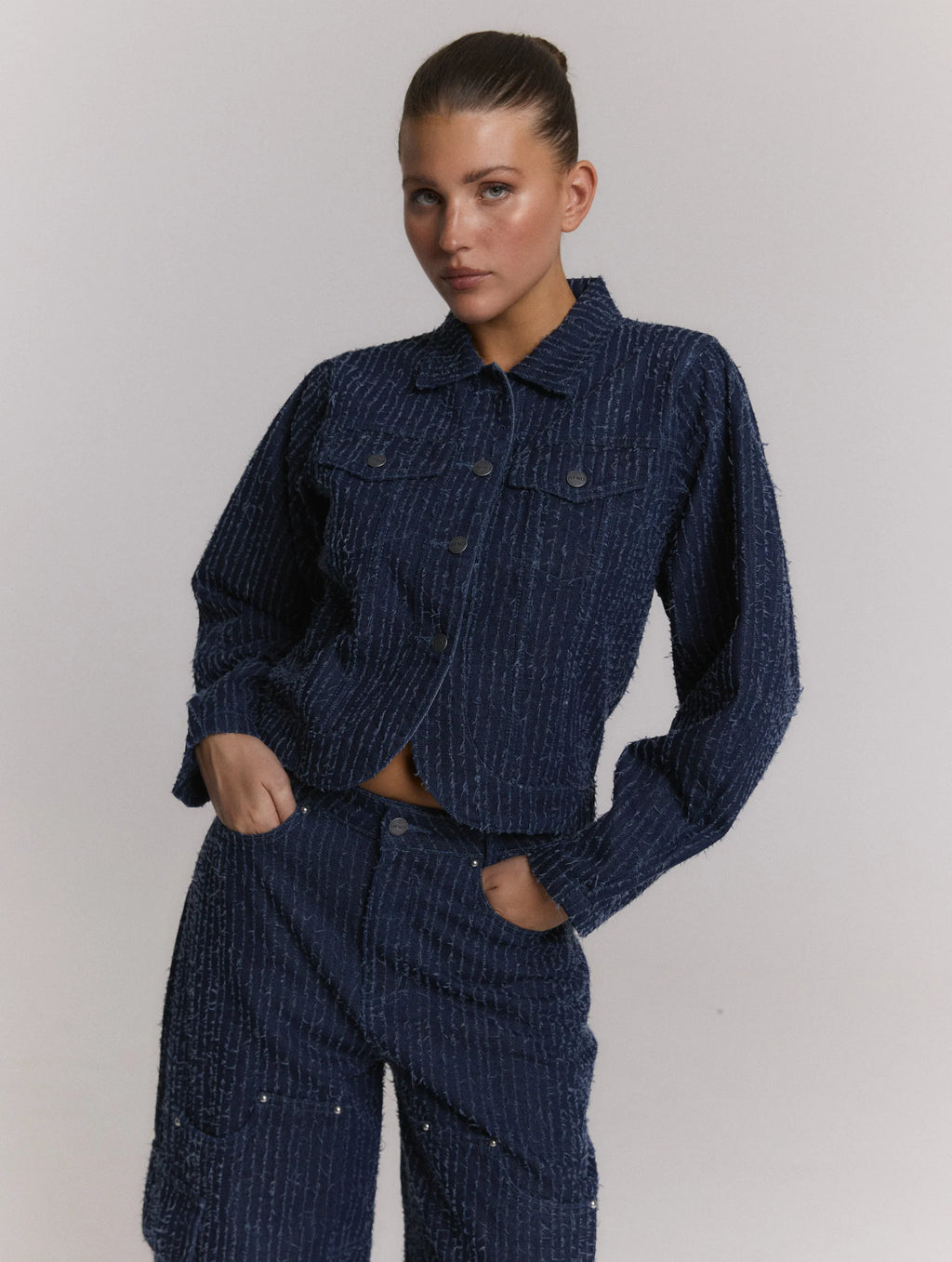 Ayla denim jacket | Refined Department