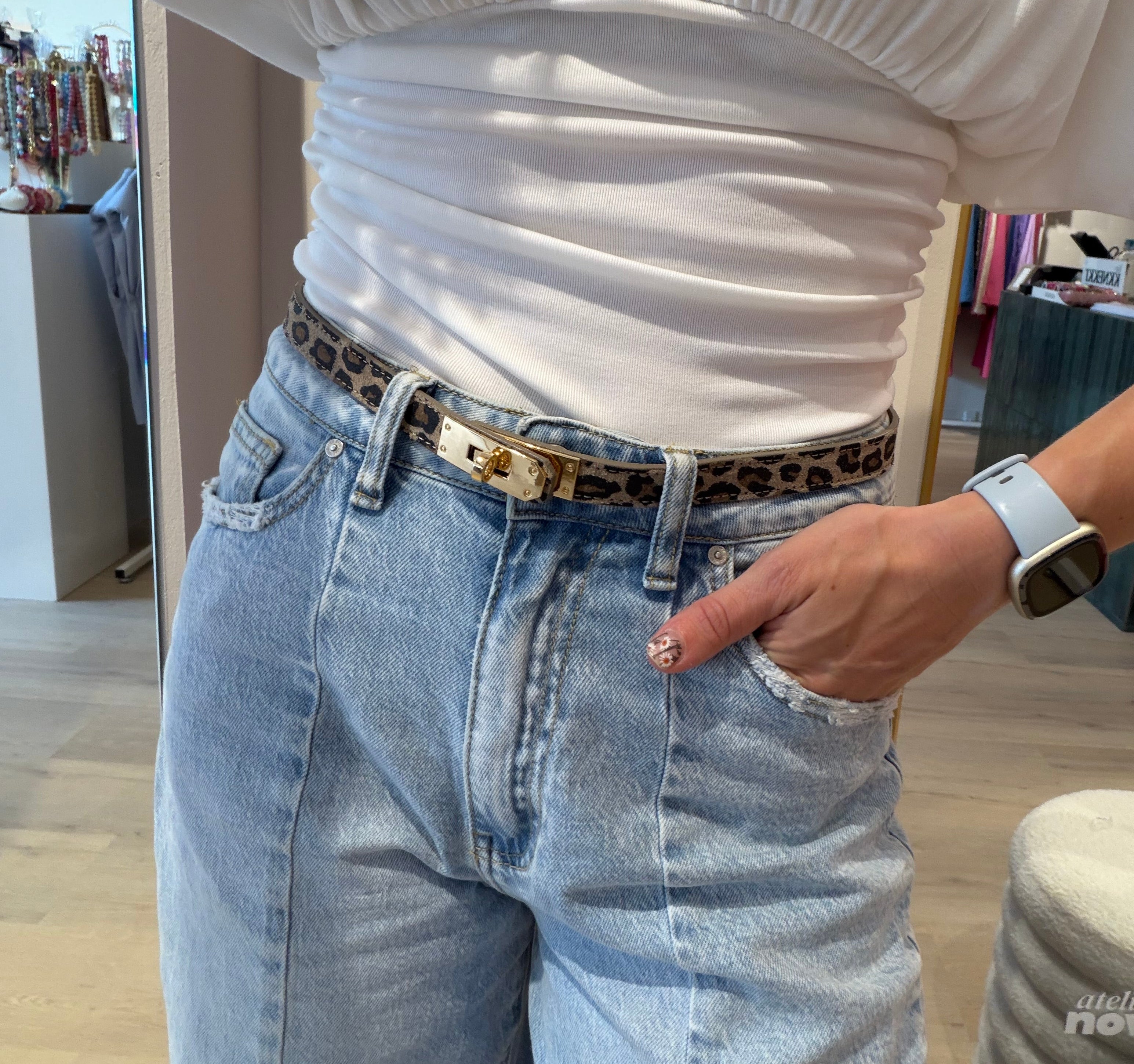 Riem panter | verstelbaar tot 85 cm