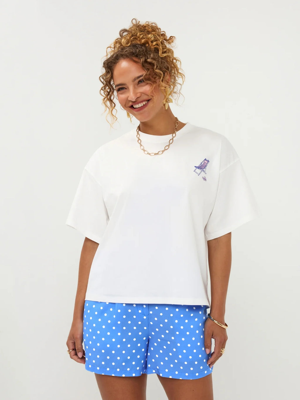 T-shirt camper | blue | Ydence