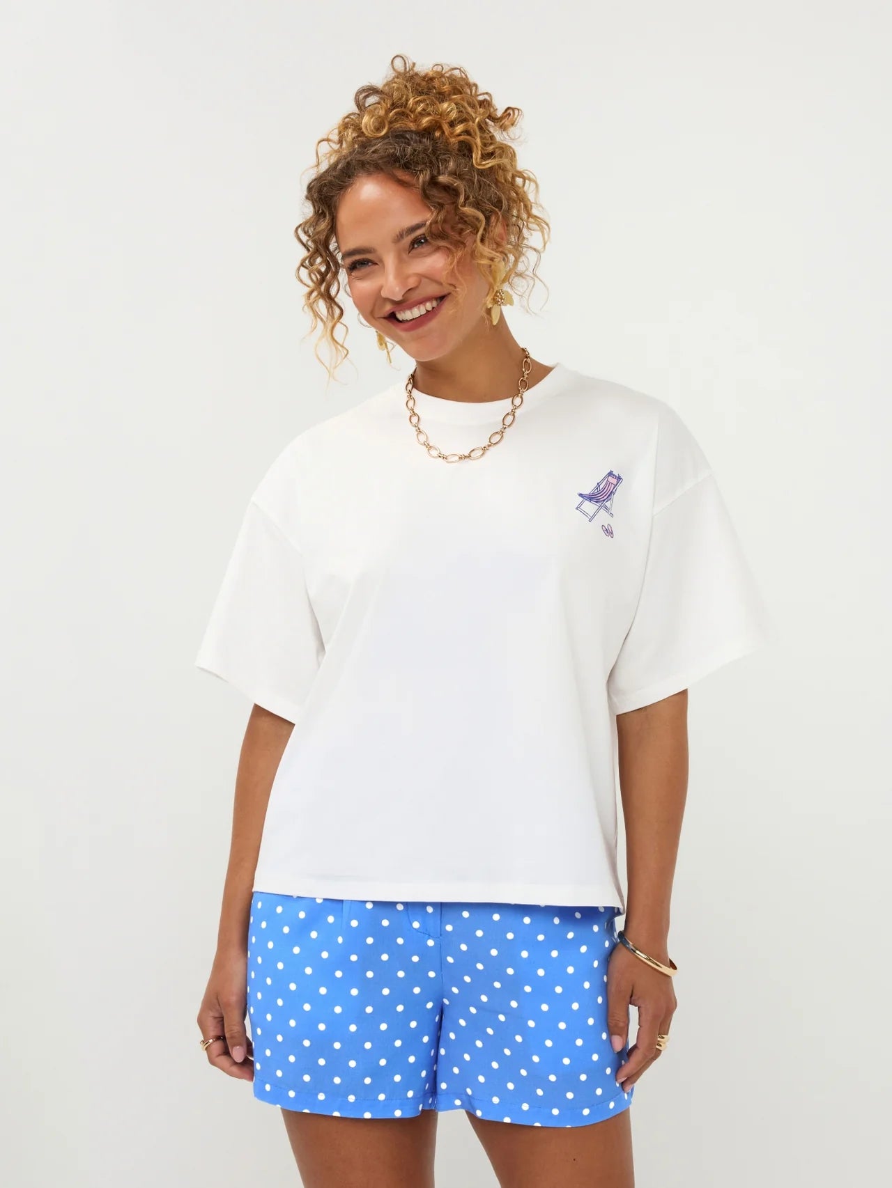 T-shirt camper | blue | Ydence