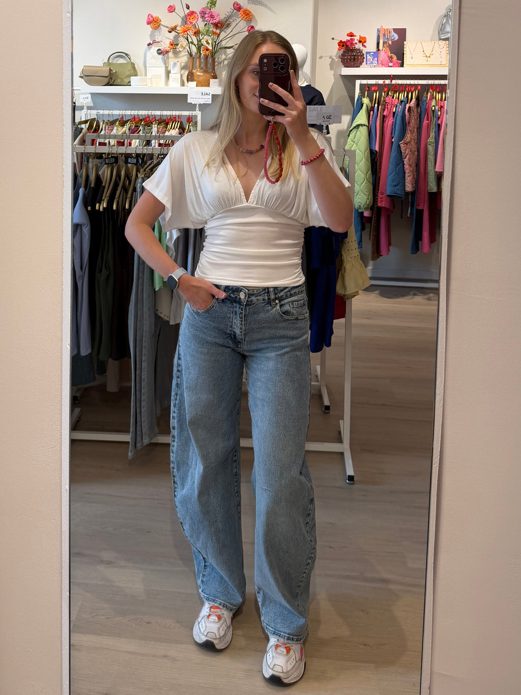 V-hals t-shirt | Drole de côpine