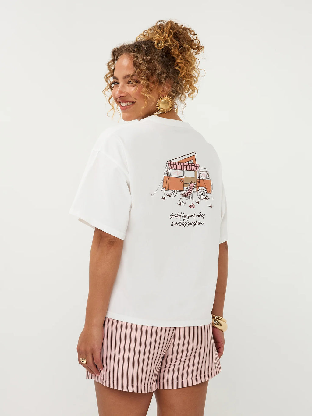 T-shirt camper | orange | Ydence
