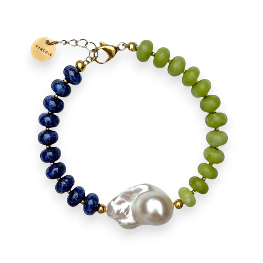 Bracelet Blocked Pearl | Studio Frenchie
