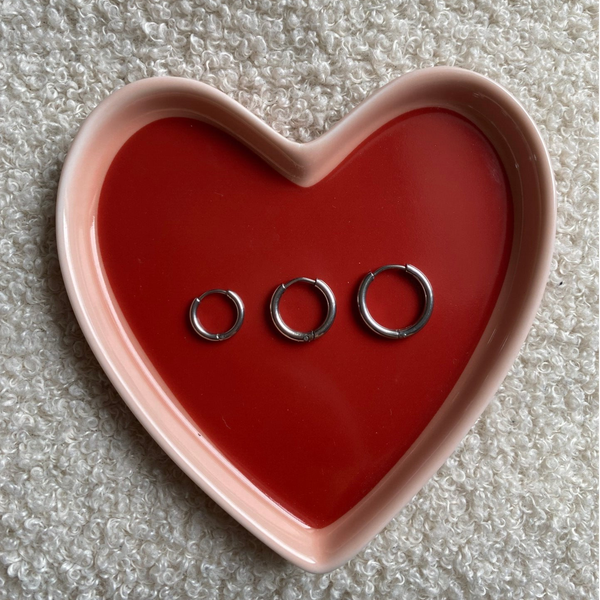 Basis oorbellen: per stuk