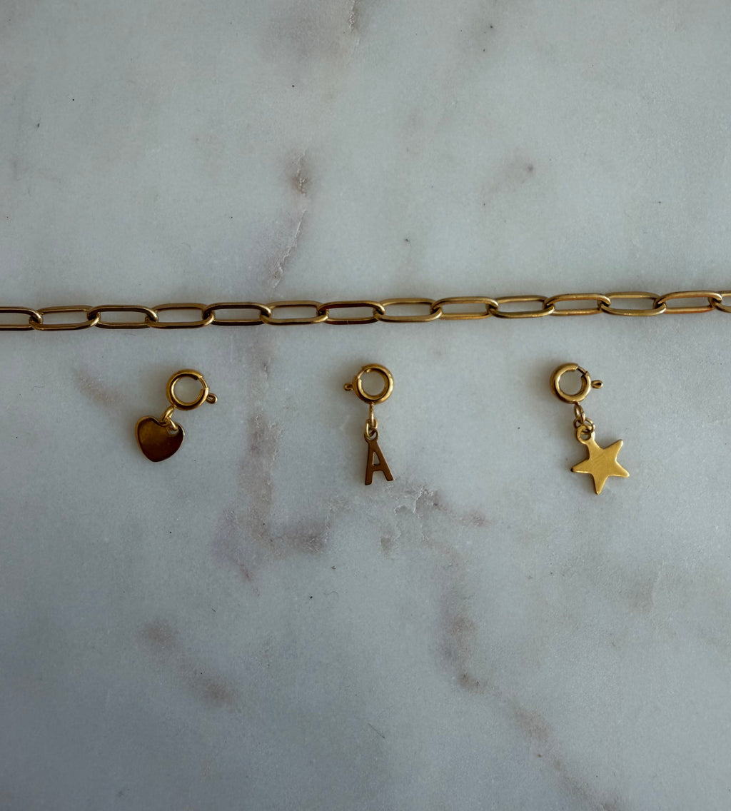 Kleine bedels | goud | 3+1 gratis