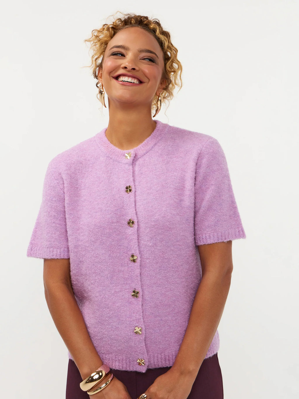 Cardigan Kitty | Violet | Ydence
