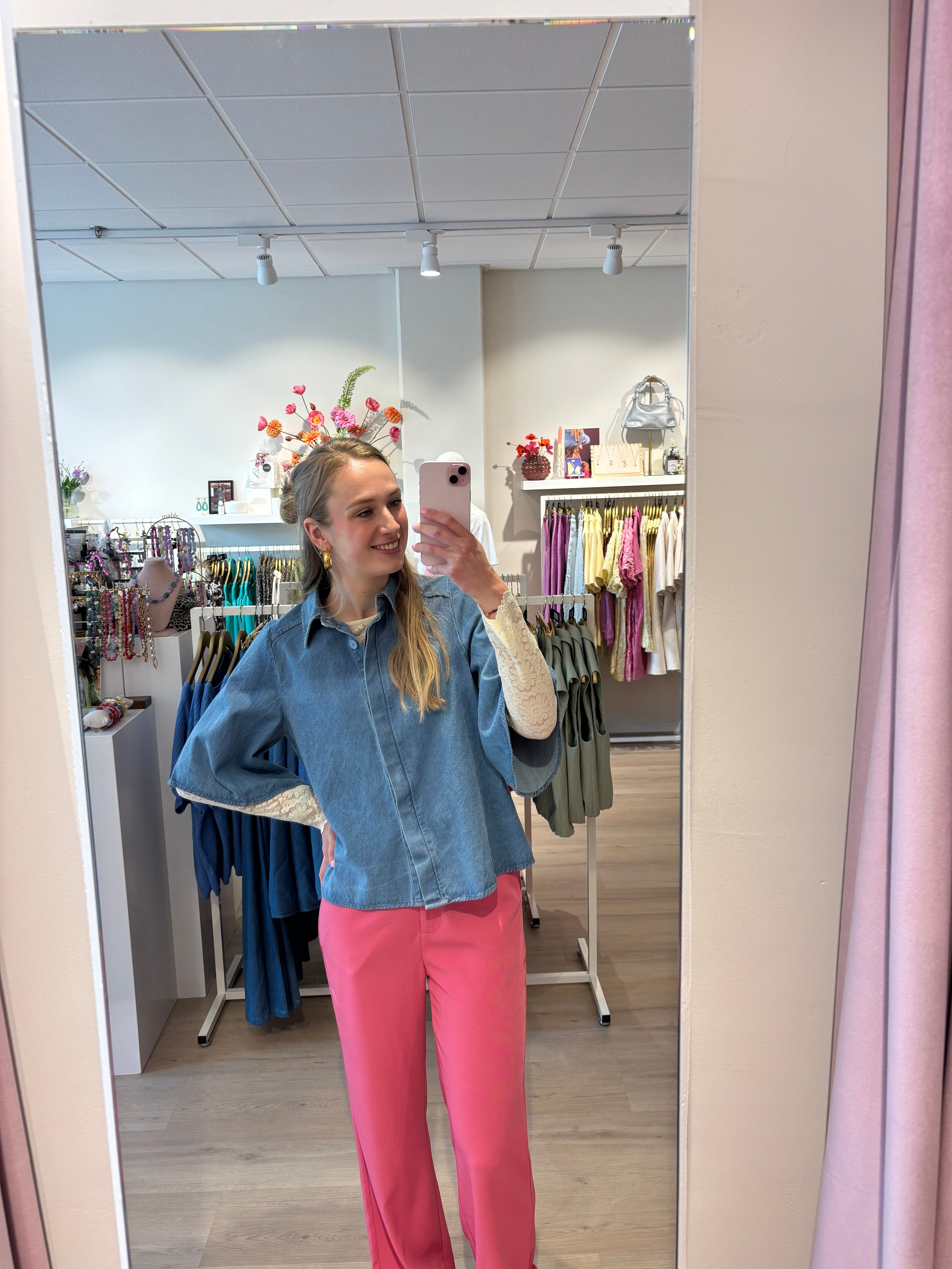 Spijkerblouse | Copperose