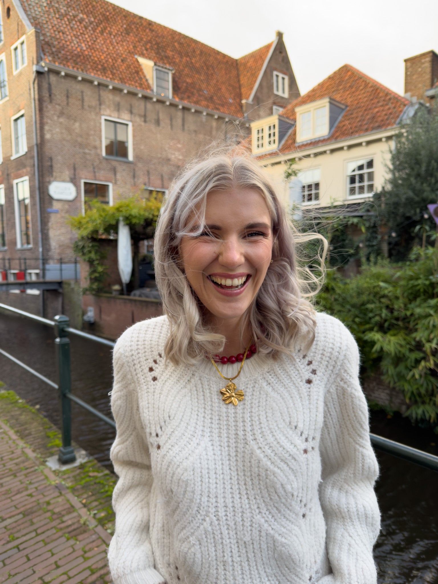 Mi tutti Fiori necklace | goud