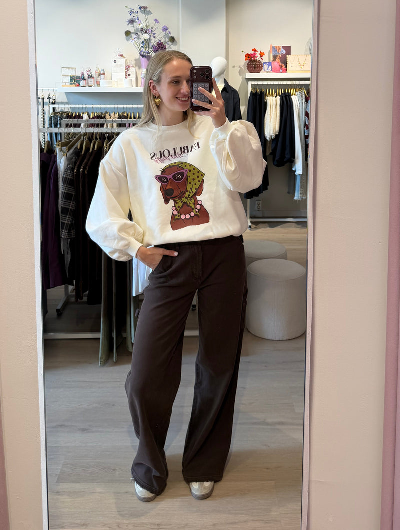 Carpenter cargo jeans | Bruin | Queen Hearts