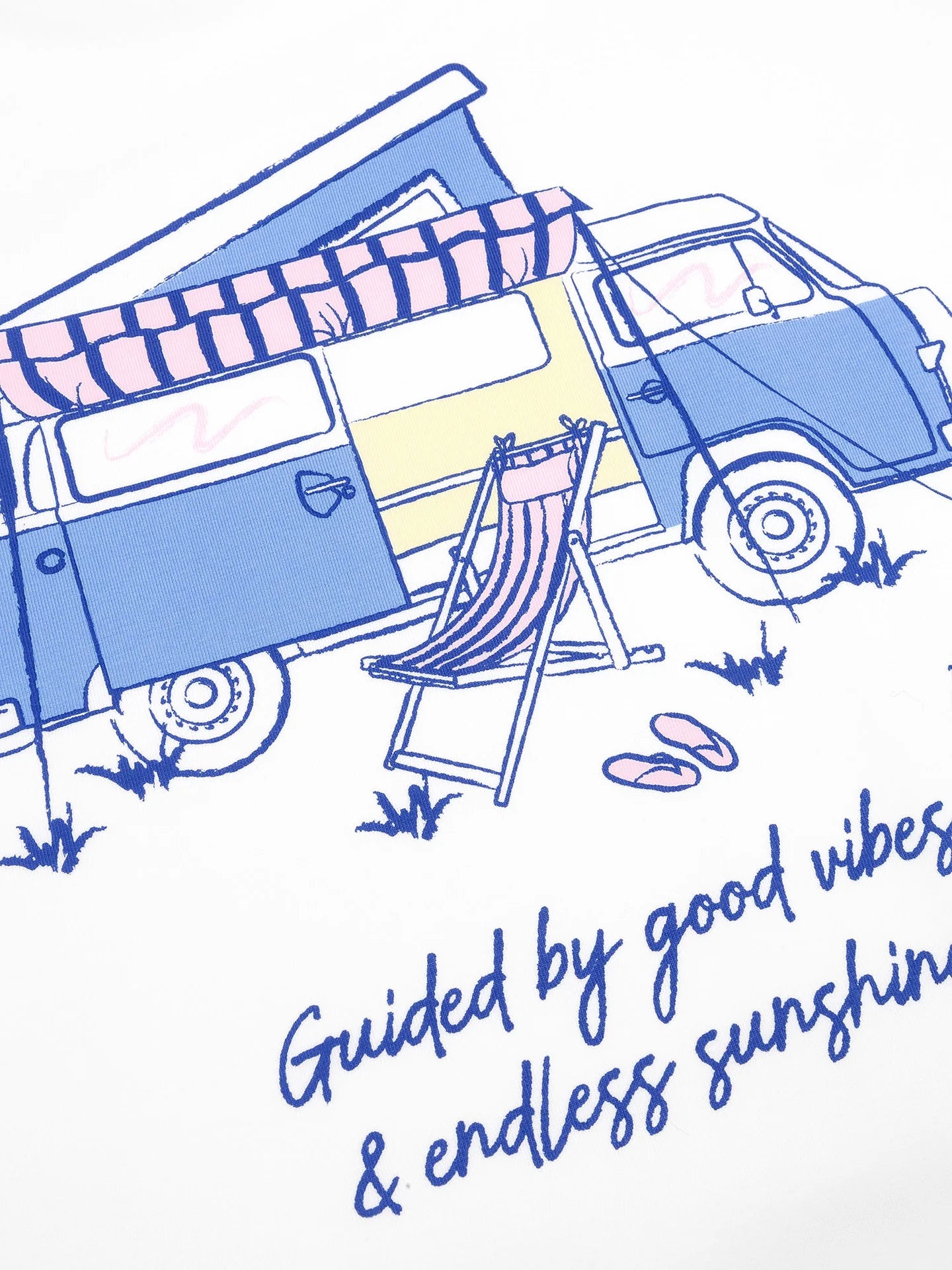 T-shirt camper | blue | Ydence