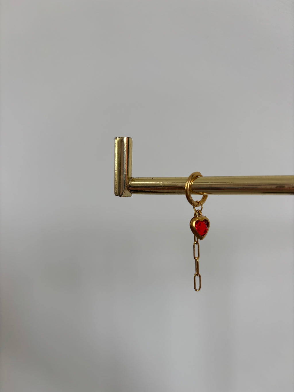 Red heart hoop | per stuk