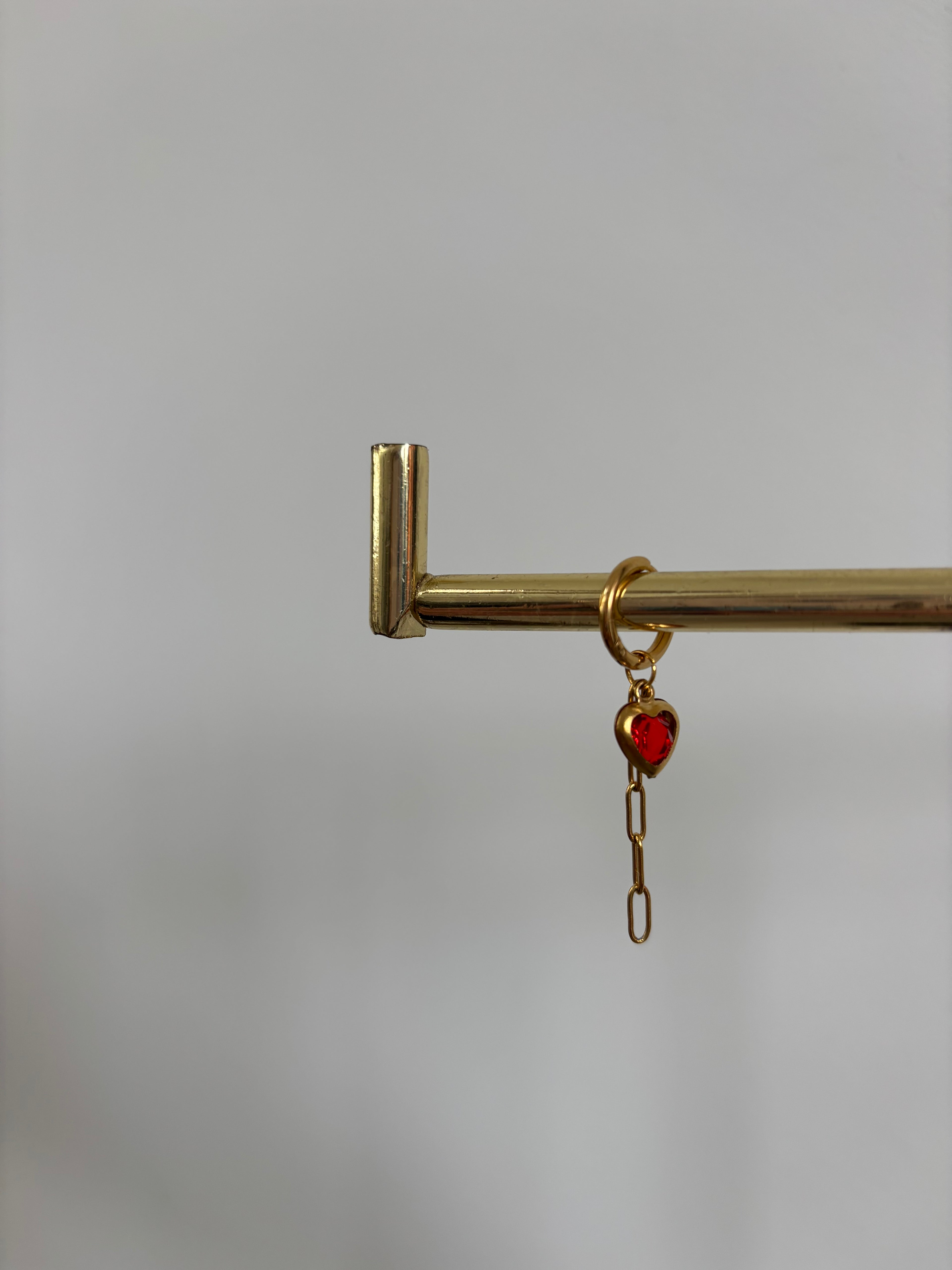 Red heart hoop | per stuk