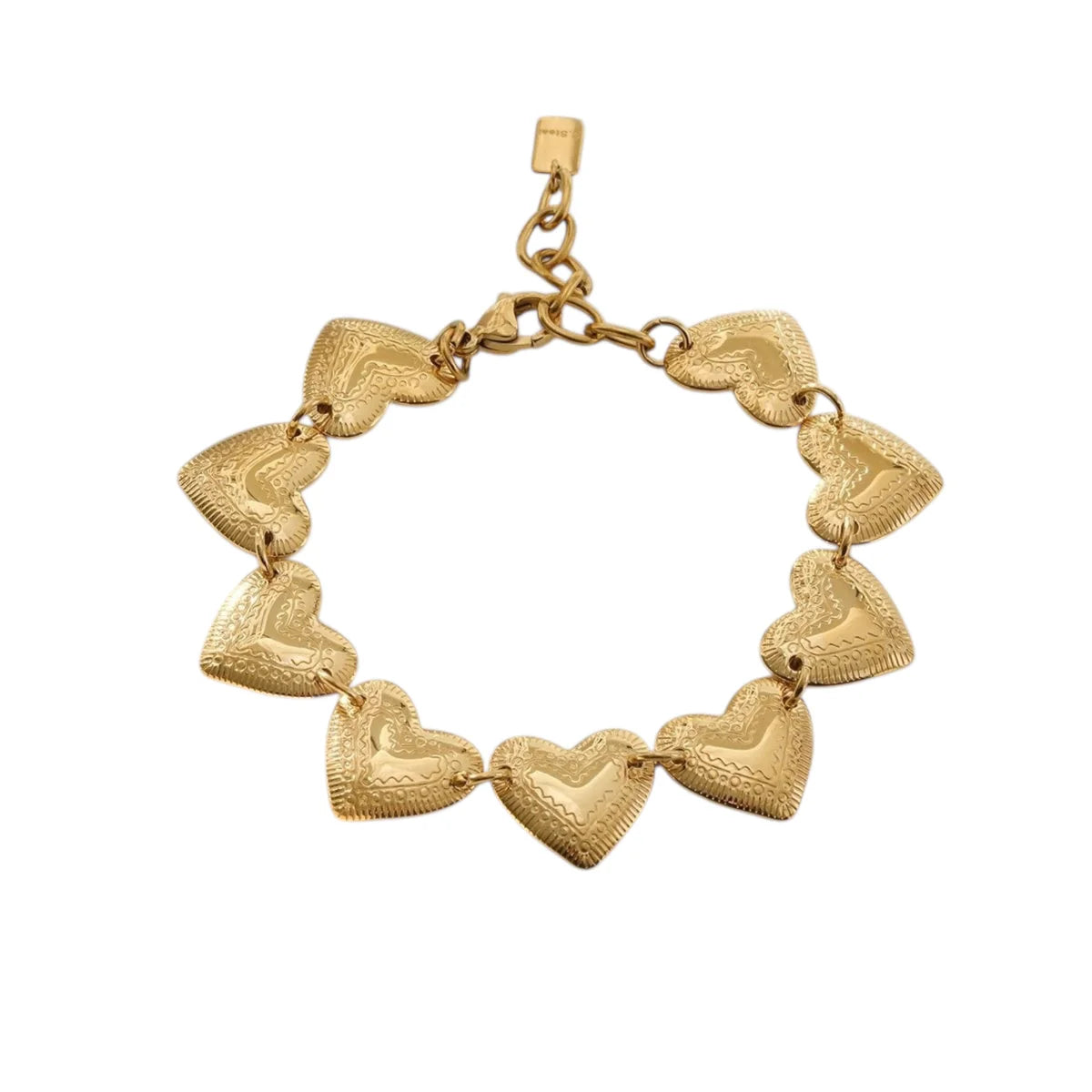 Heart bracelet | goud