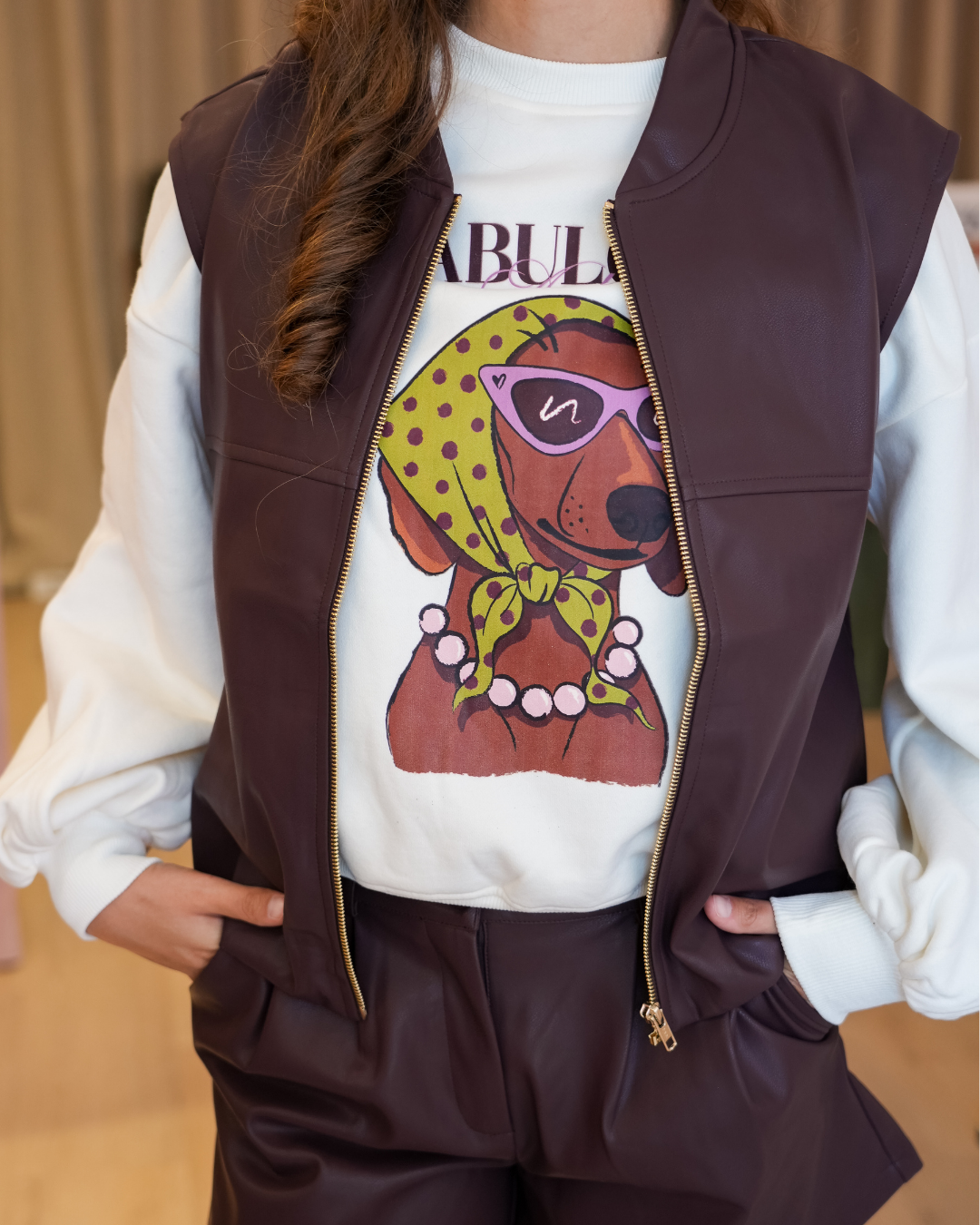 Sweater Fabulous and fluffy | Ecru | Ydence