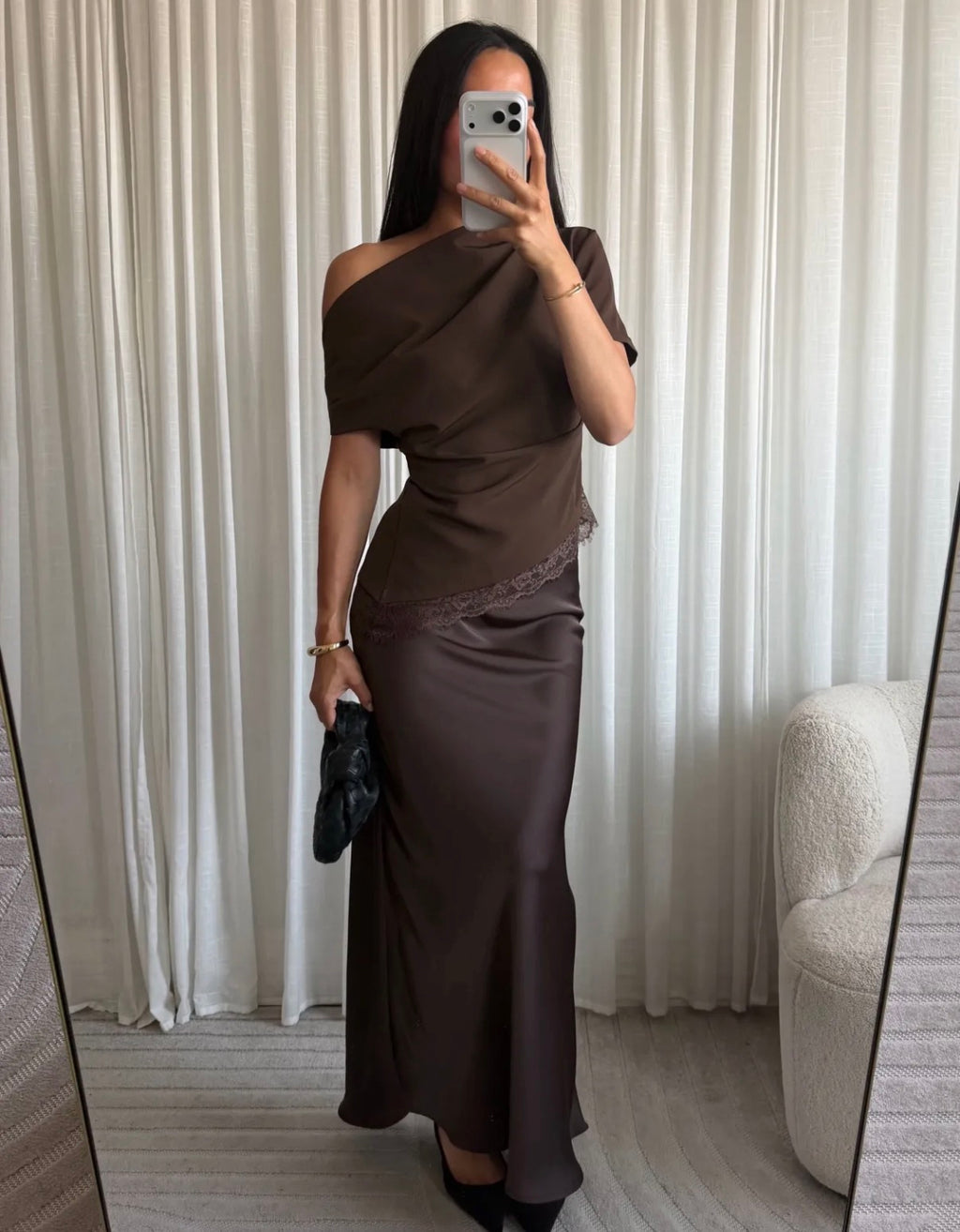 Low shoulder top Yune | Bruin
