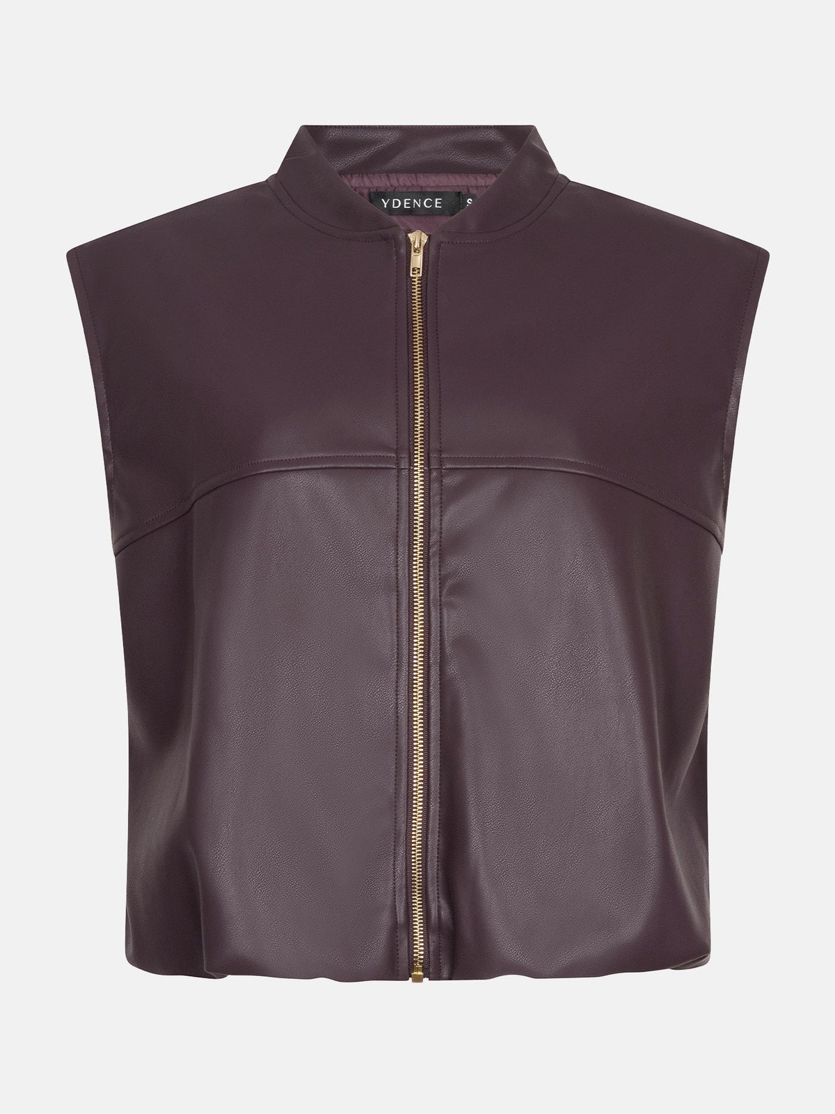 Gilet Inez | Aubergine | Ydence