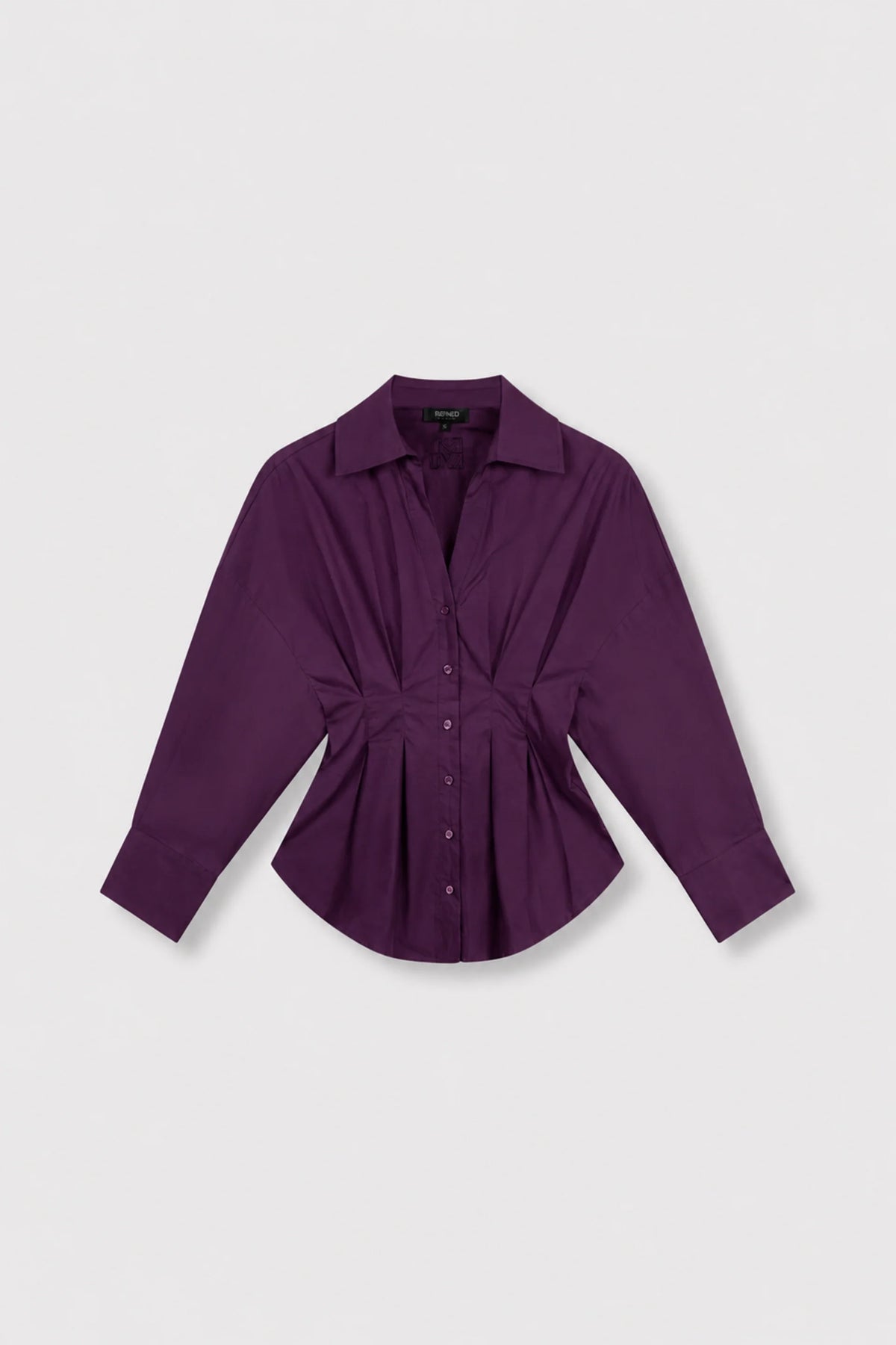 GUUSJE Blouse – Plum | Refined Department