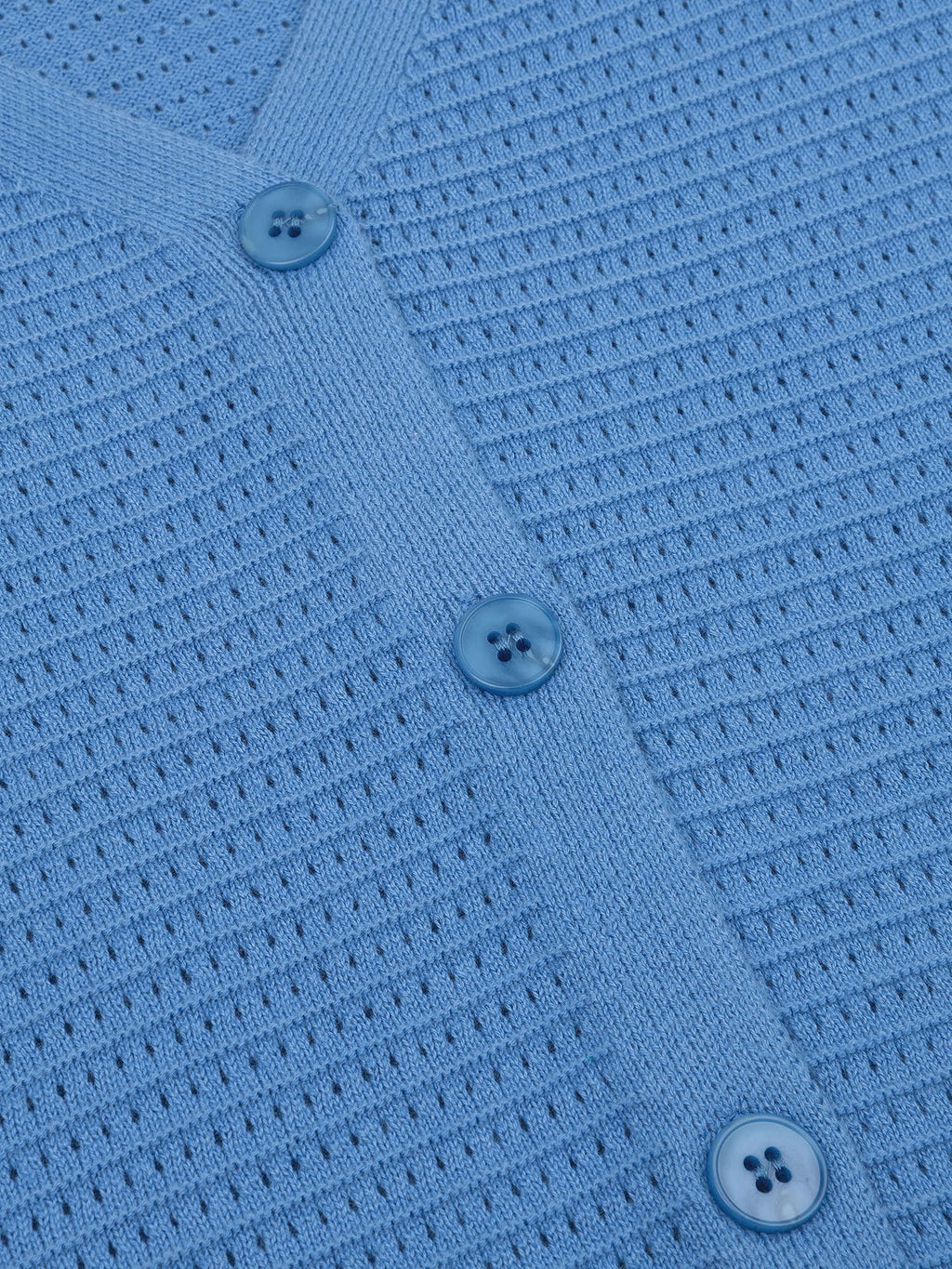 Knitted top Elin | Blauw | Ydence