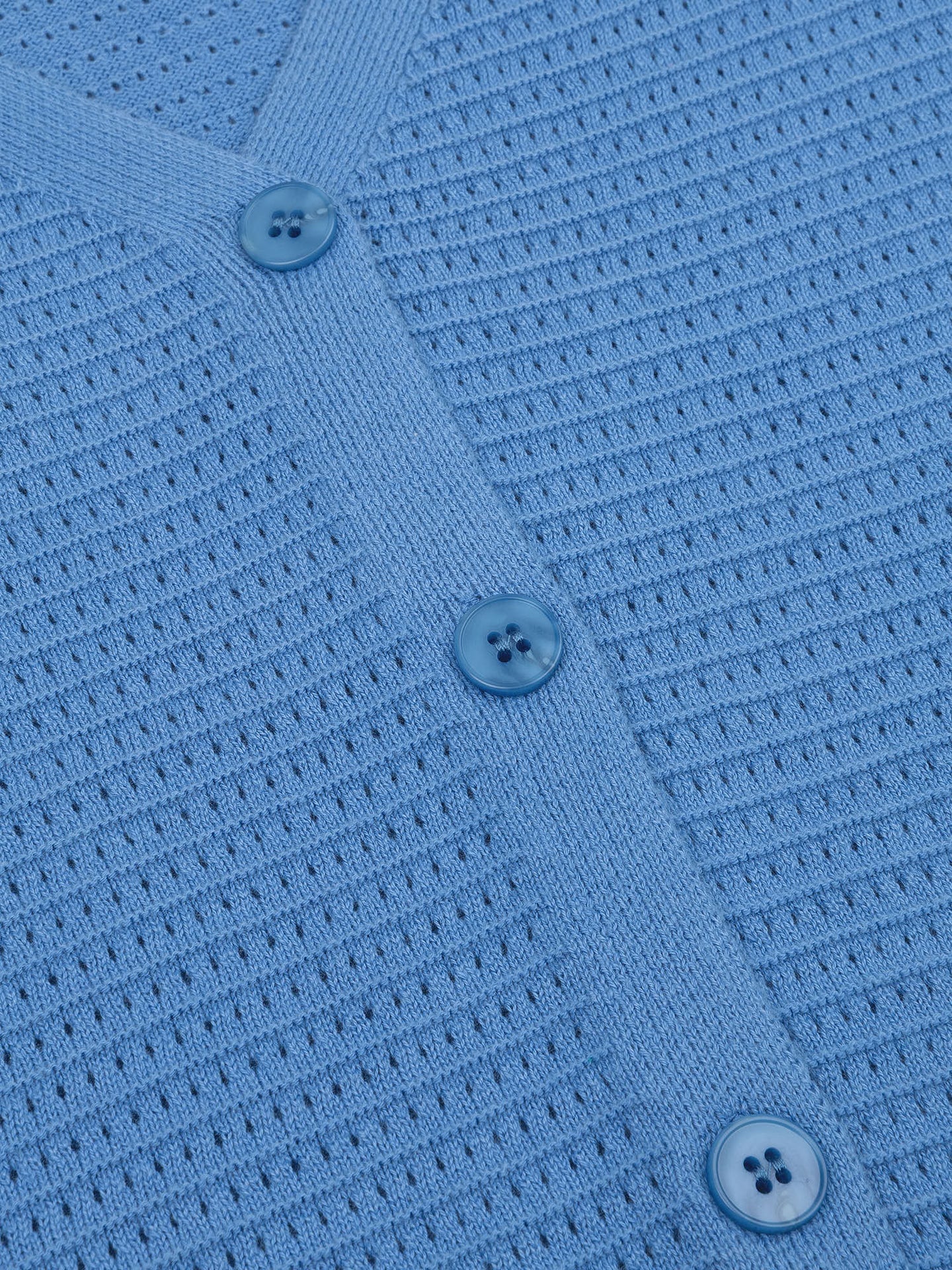 Knitted top Elin | Blauw | Ydence