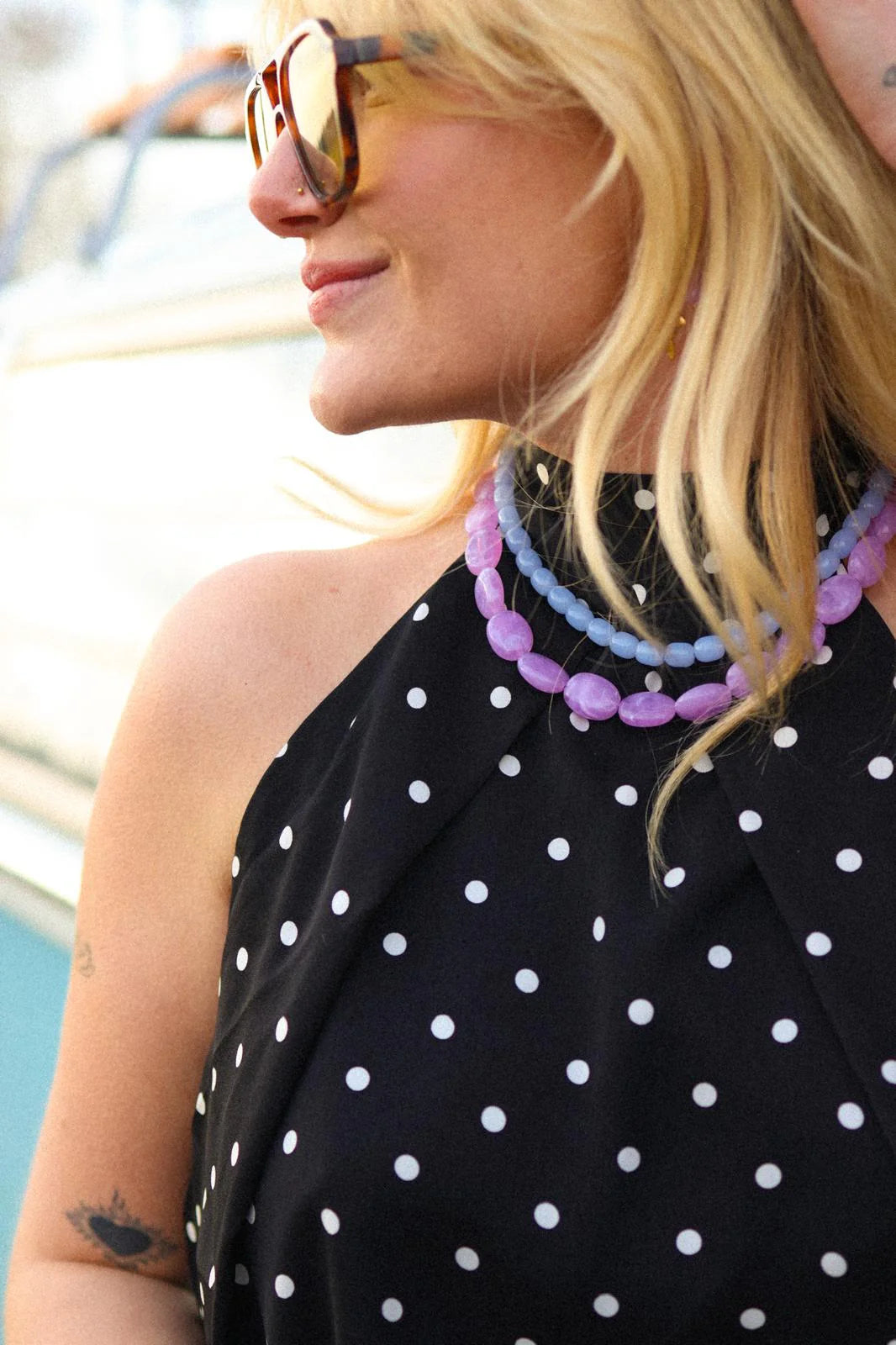 Lots of Lilac ketting | Mable