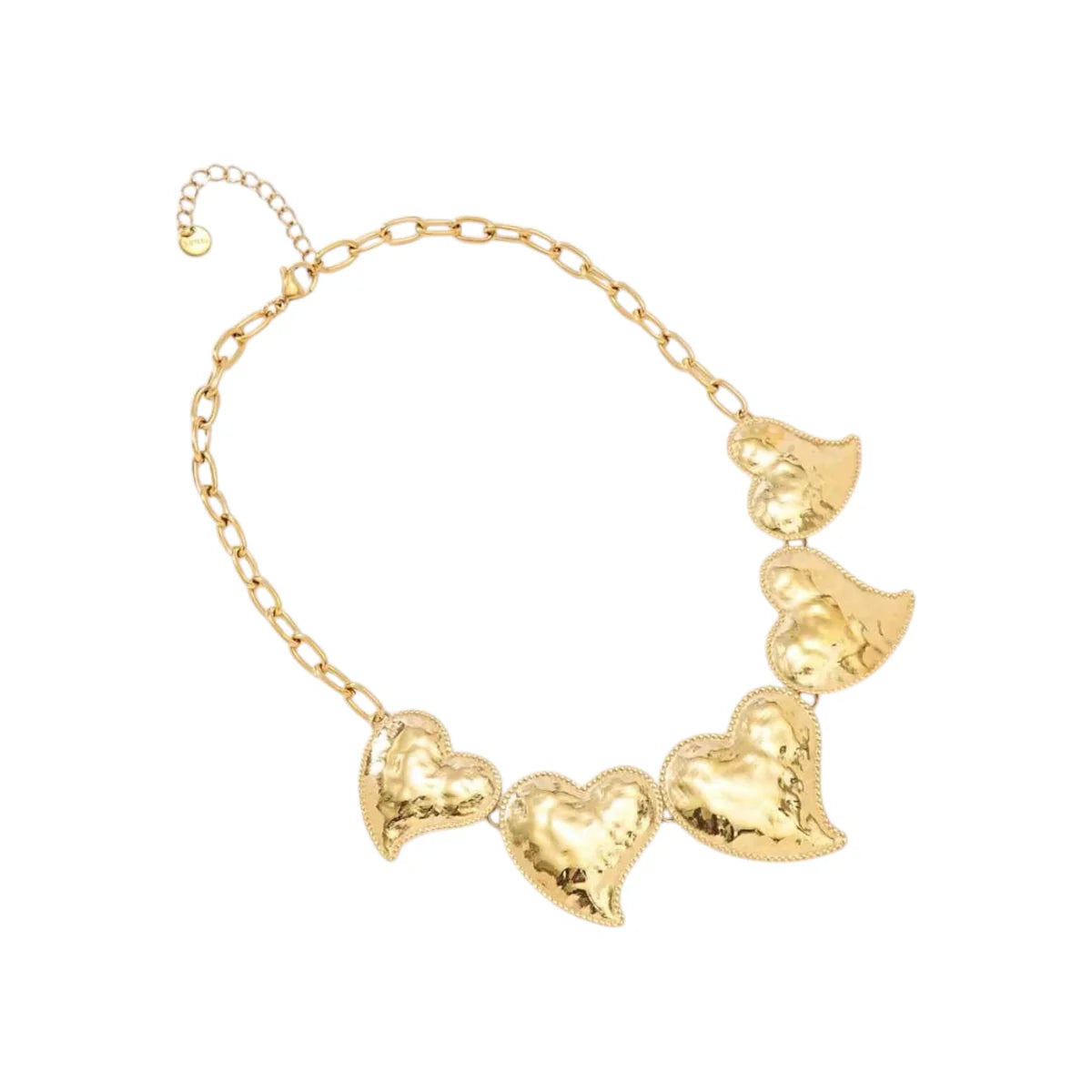 Chunky heart necklace