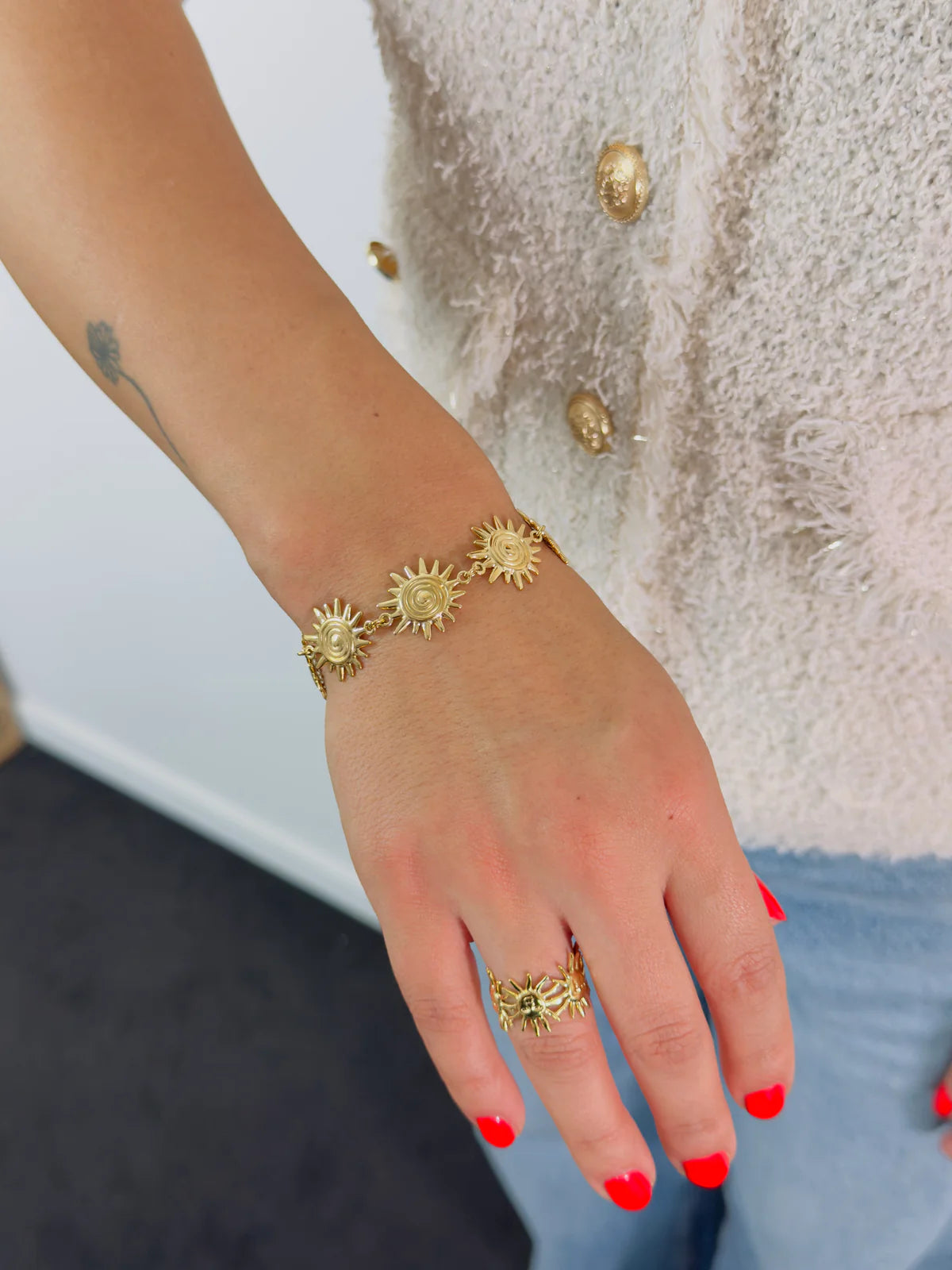 Sunny days bracelet | goud