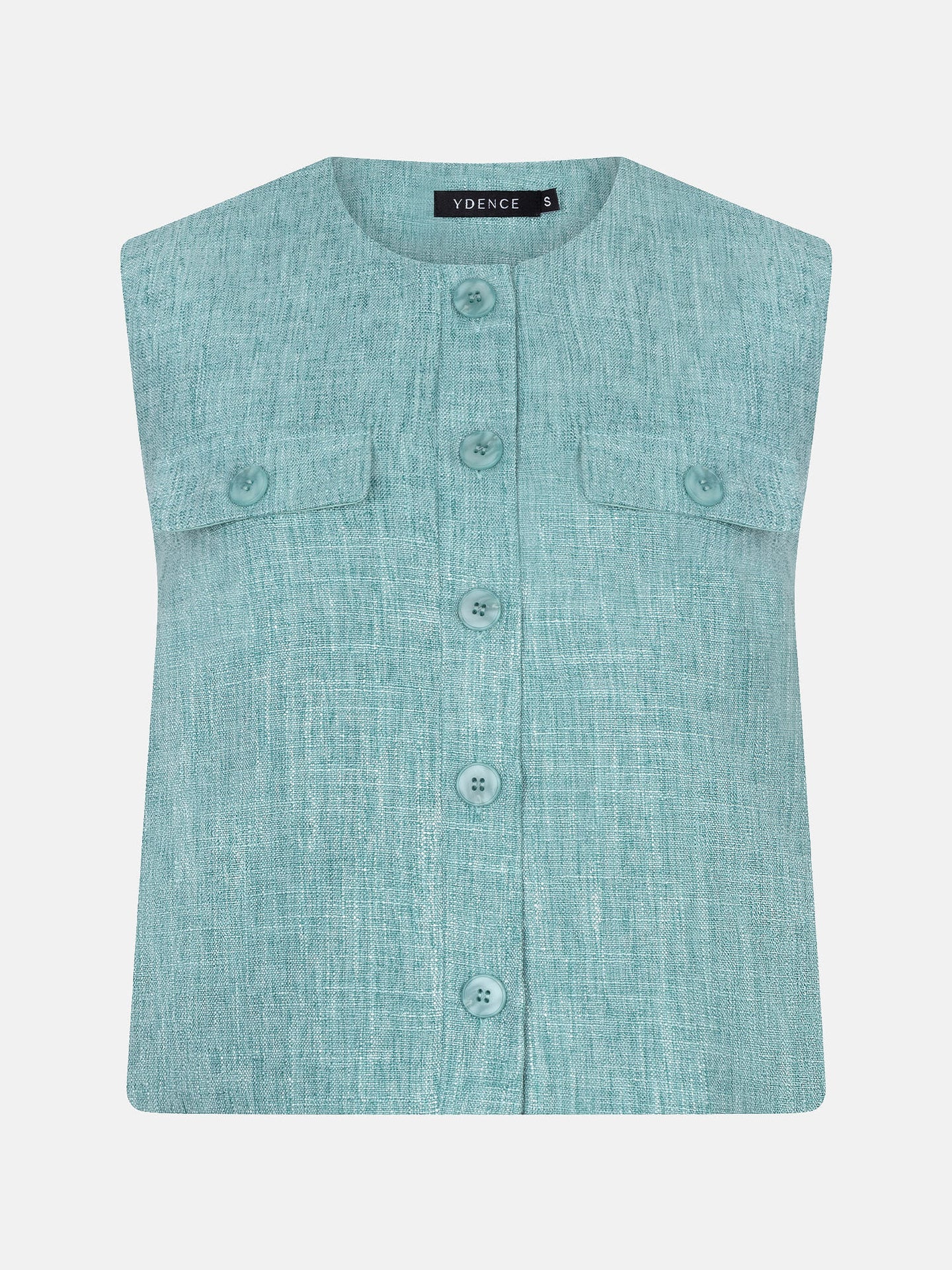 Gilet Amanda | Turquoise | Ydence