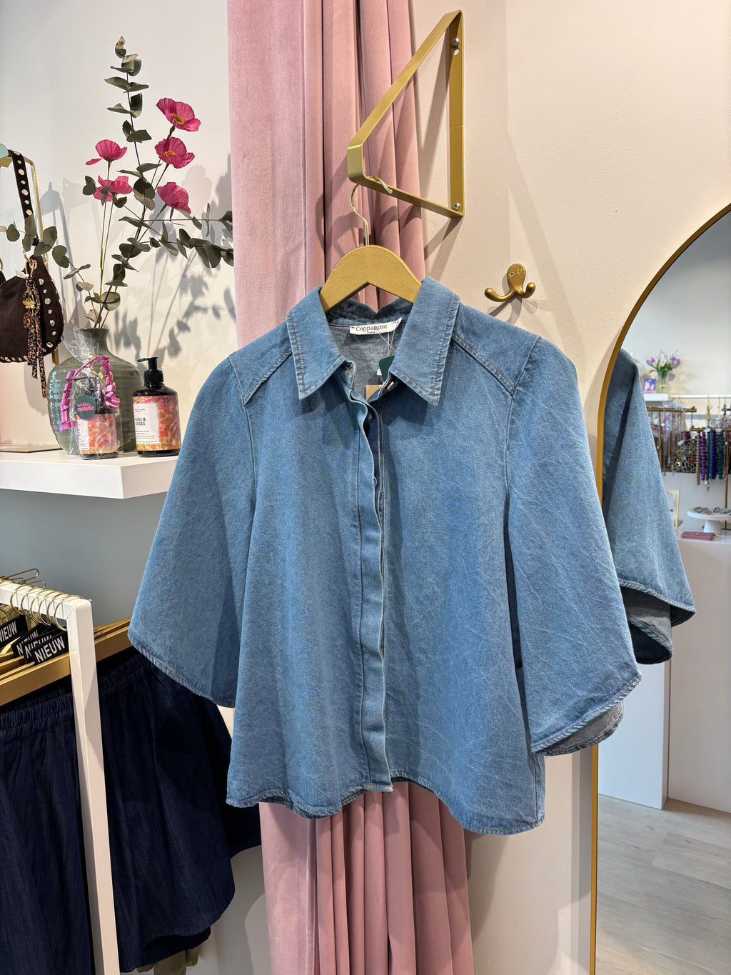 Spijkerblouse | Copperose