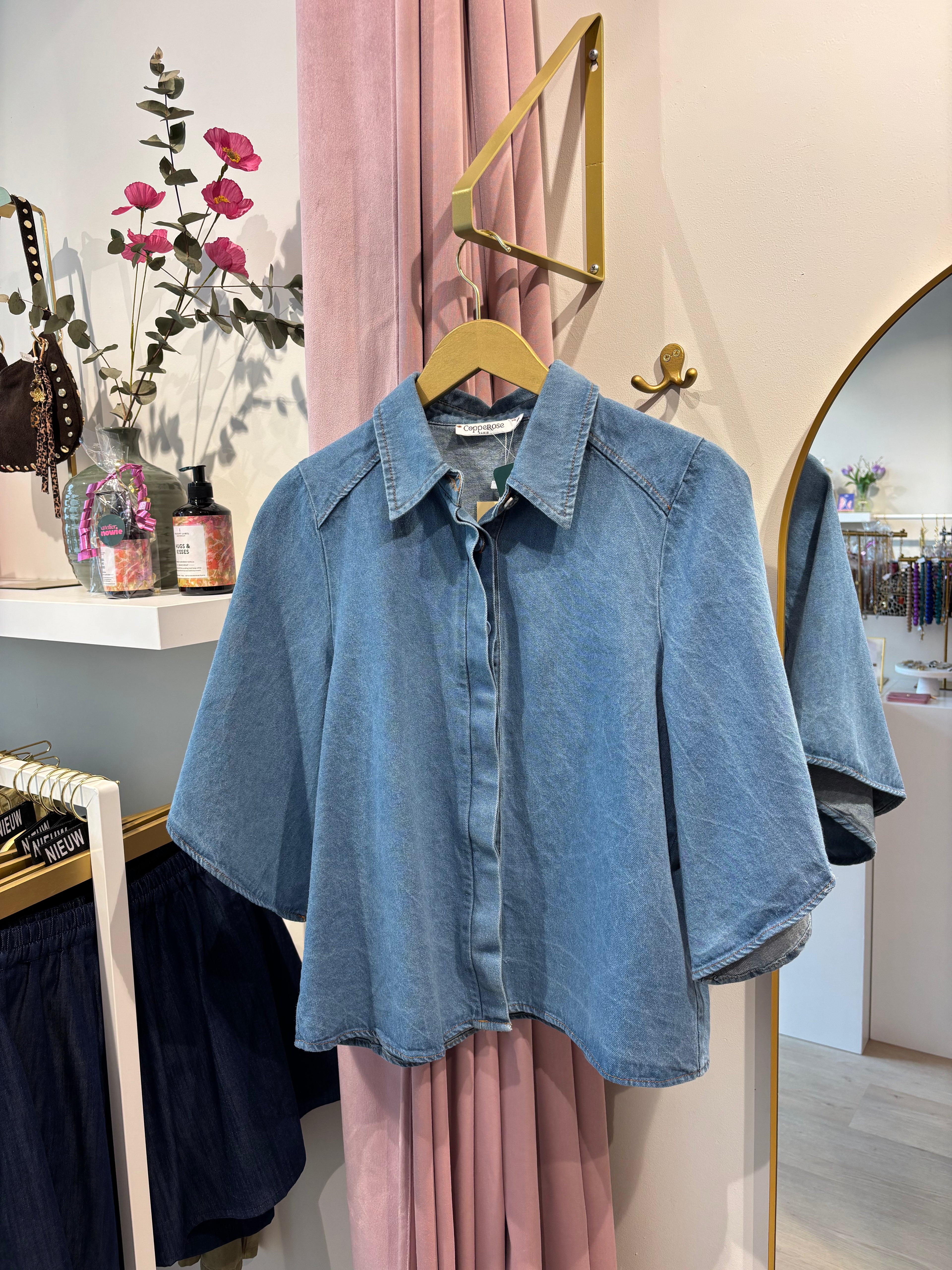 Spijkerblouse | Copperose