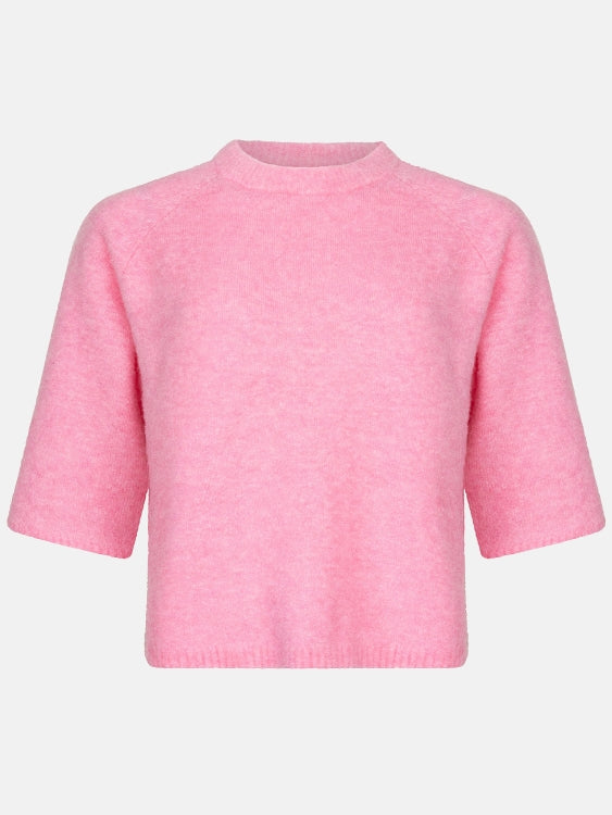 Knitted sweater Bunny | Coral pink | Ydence