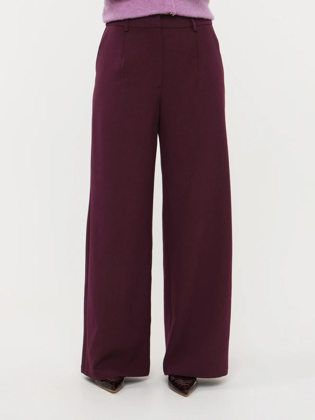 Pants Agatha | Aubergine | Ydence