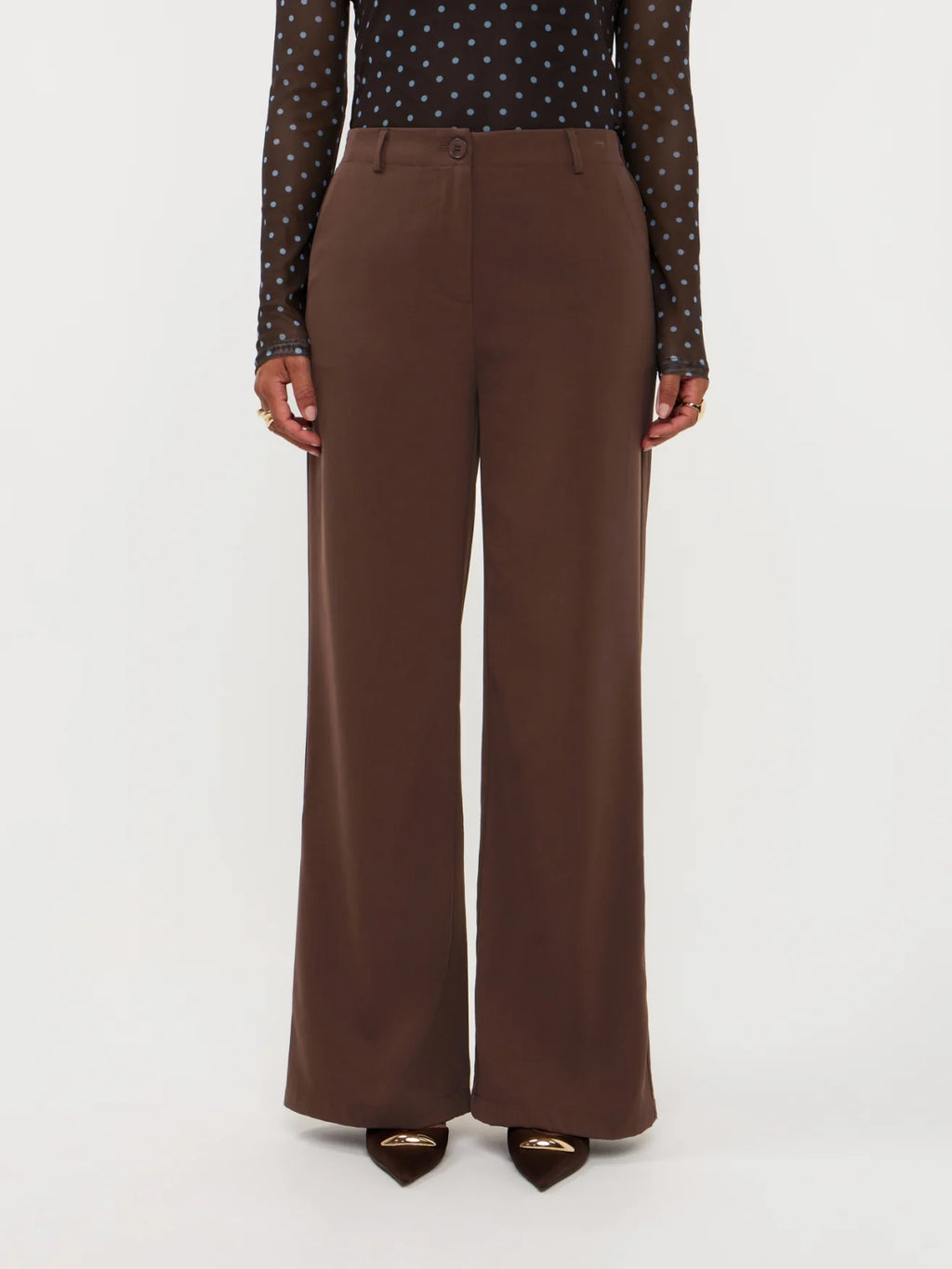 Pants Solange | Dark Brown | Ydence