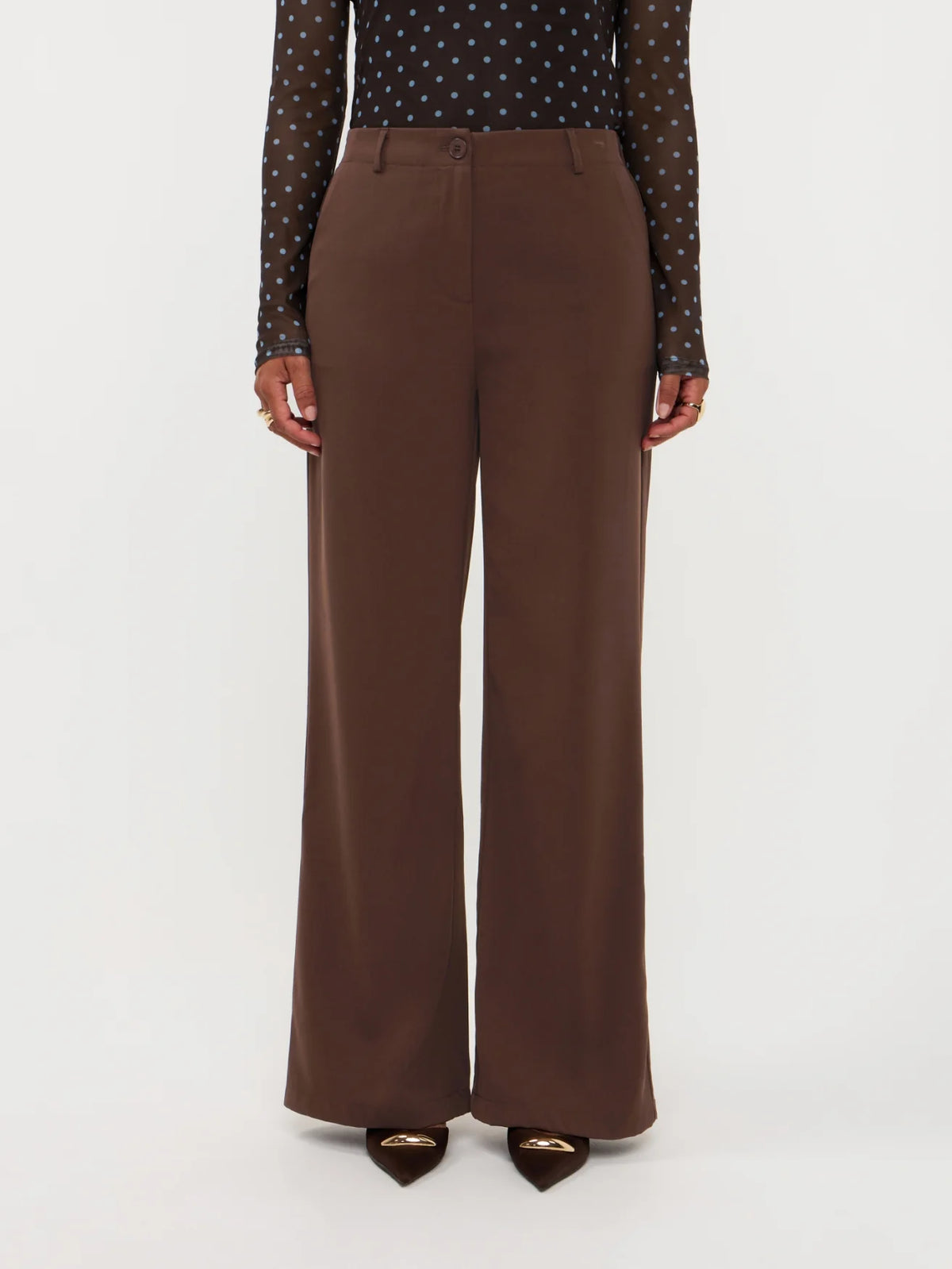Pants Solange | Dark Brown | Ydence
