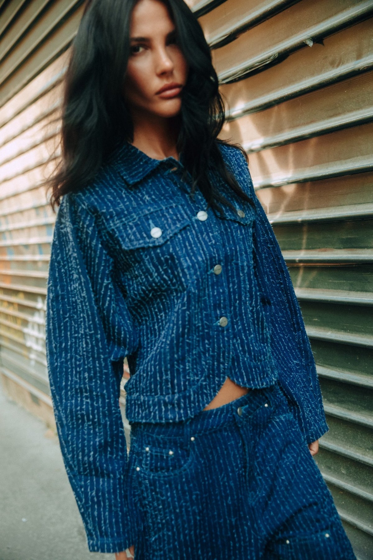 Ayla denim jacket | Refined Department