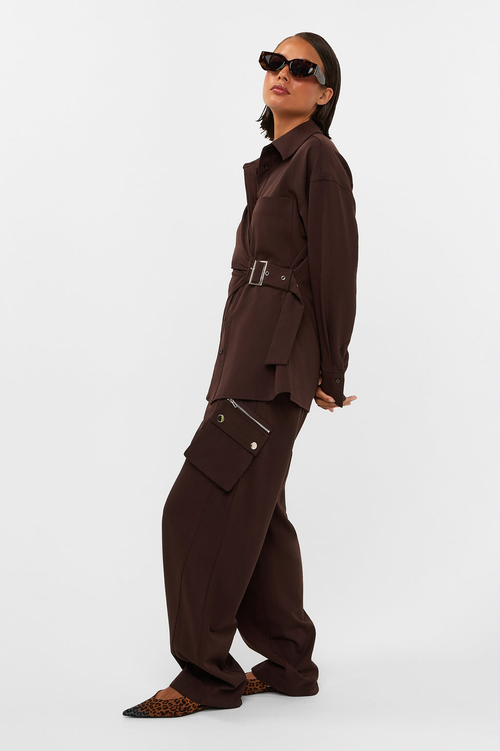 Studio Amaya Zorelle Pants – Brown