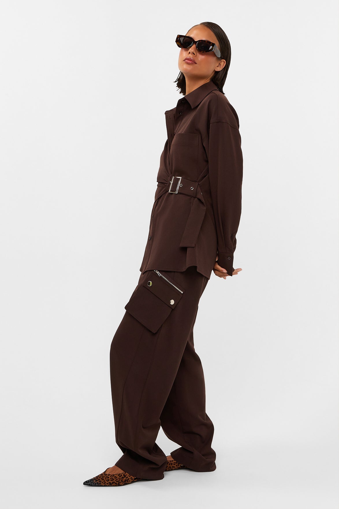 Studio Amaya Zorelle Pants – Brown