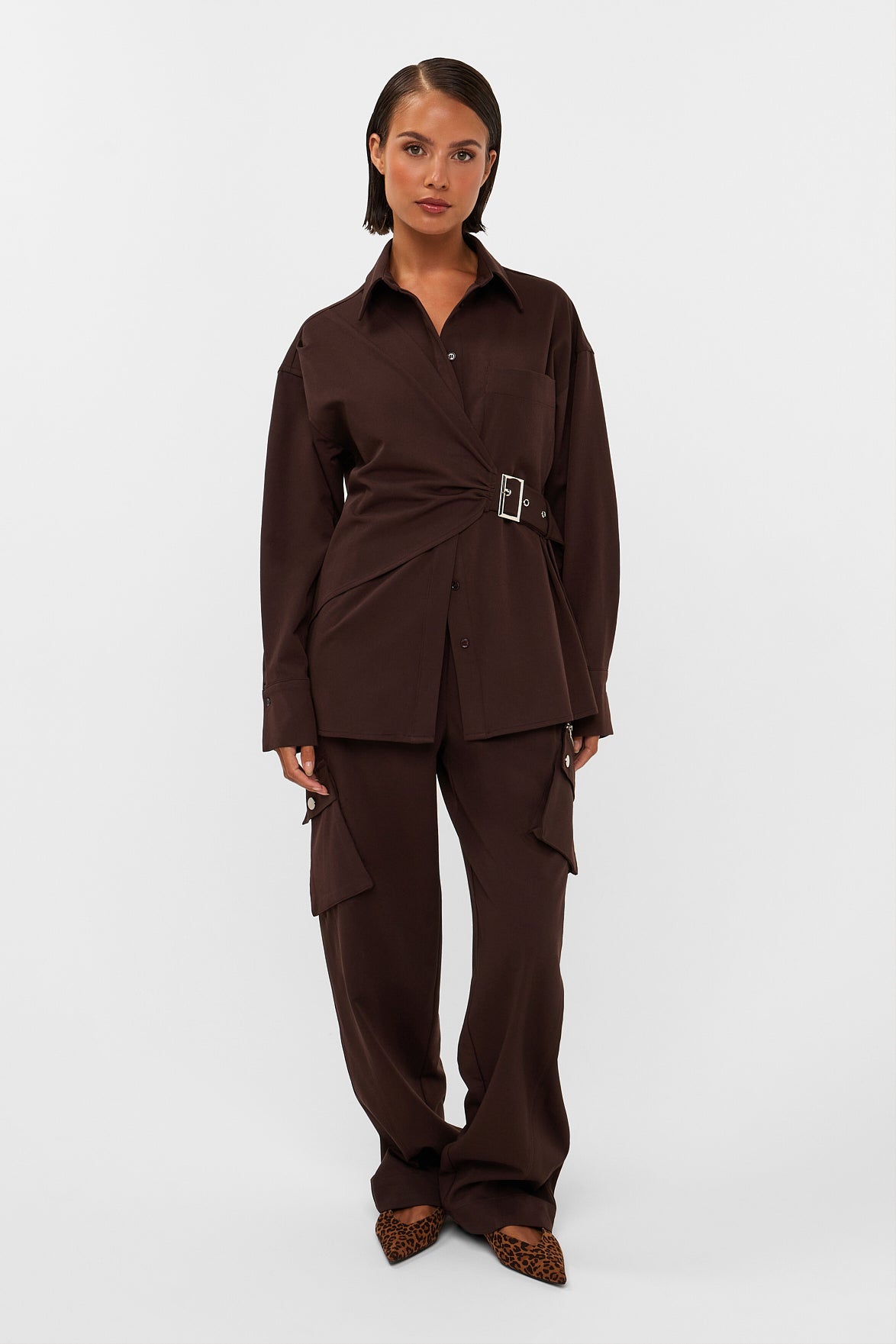 Studio Amaya Zorelle Pants – Brown