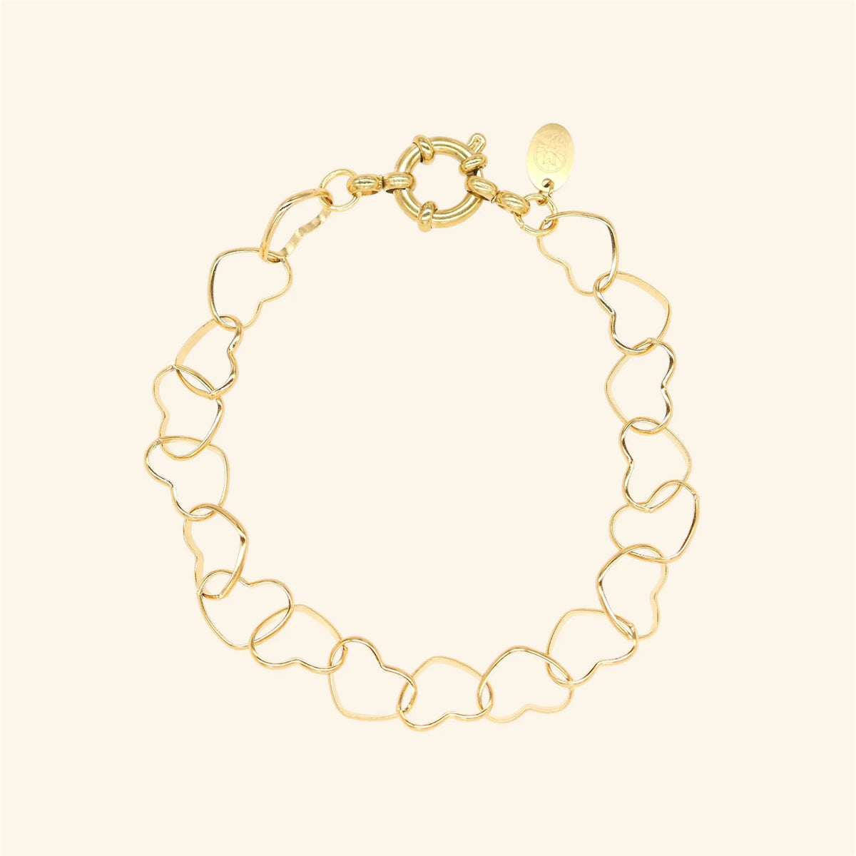 Endless love armband - zilver of goud | Mable