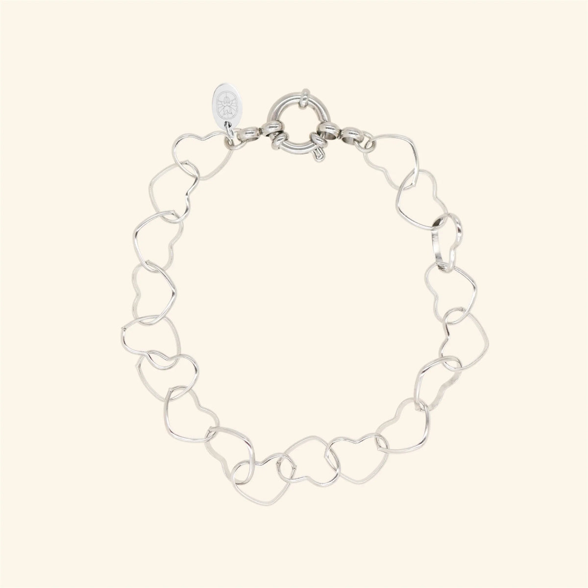 Endless love armband - zilver of goud | Mable