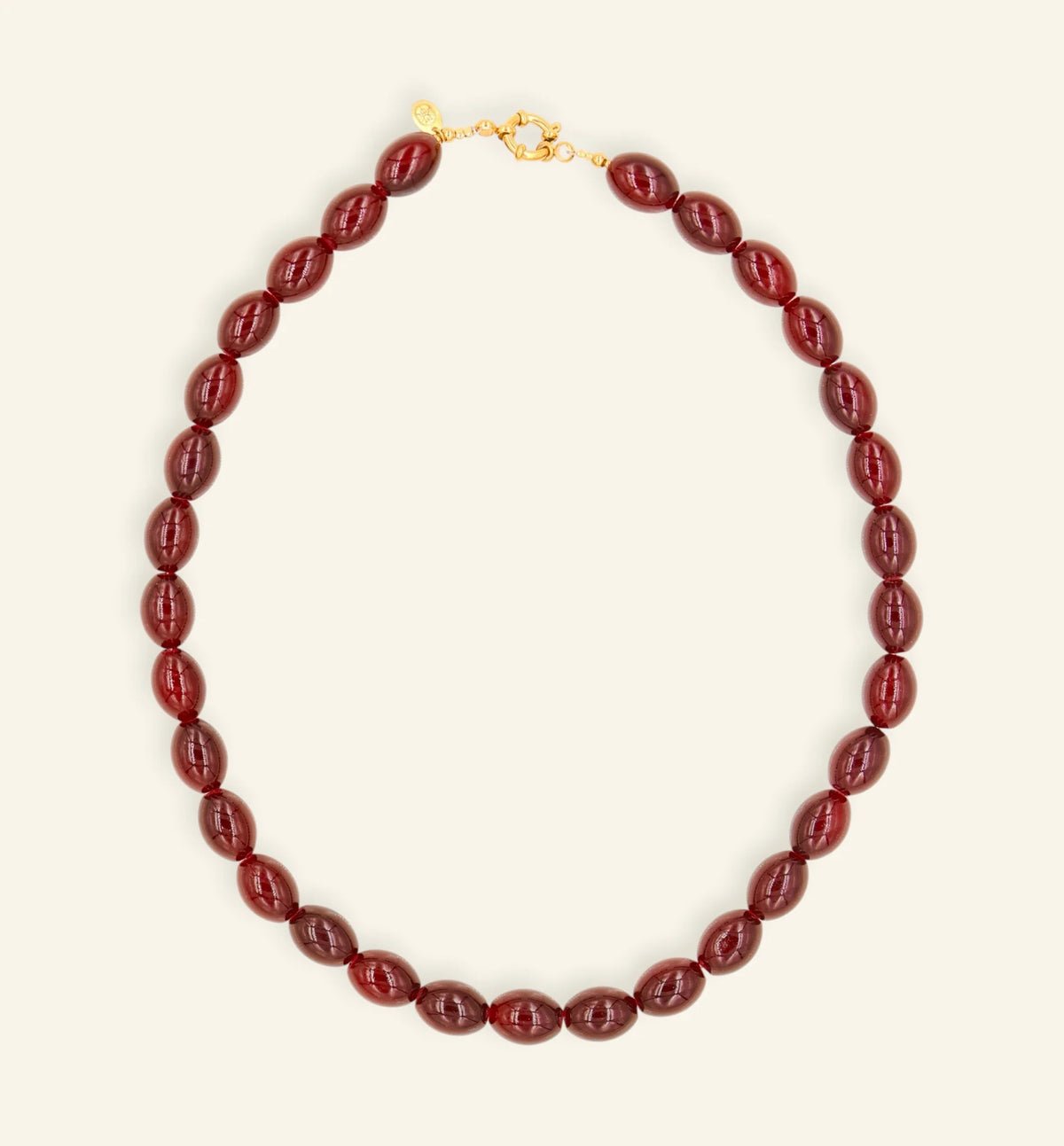 Garnet Love ketting | Mable