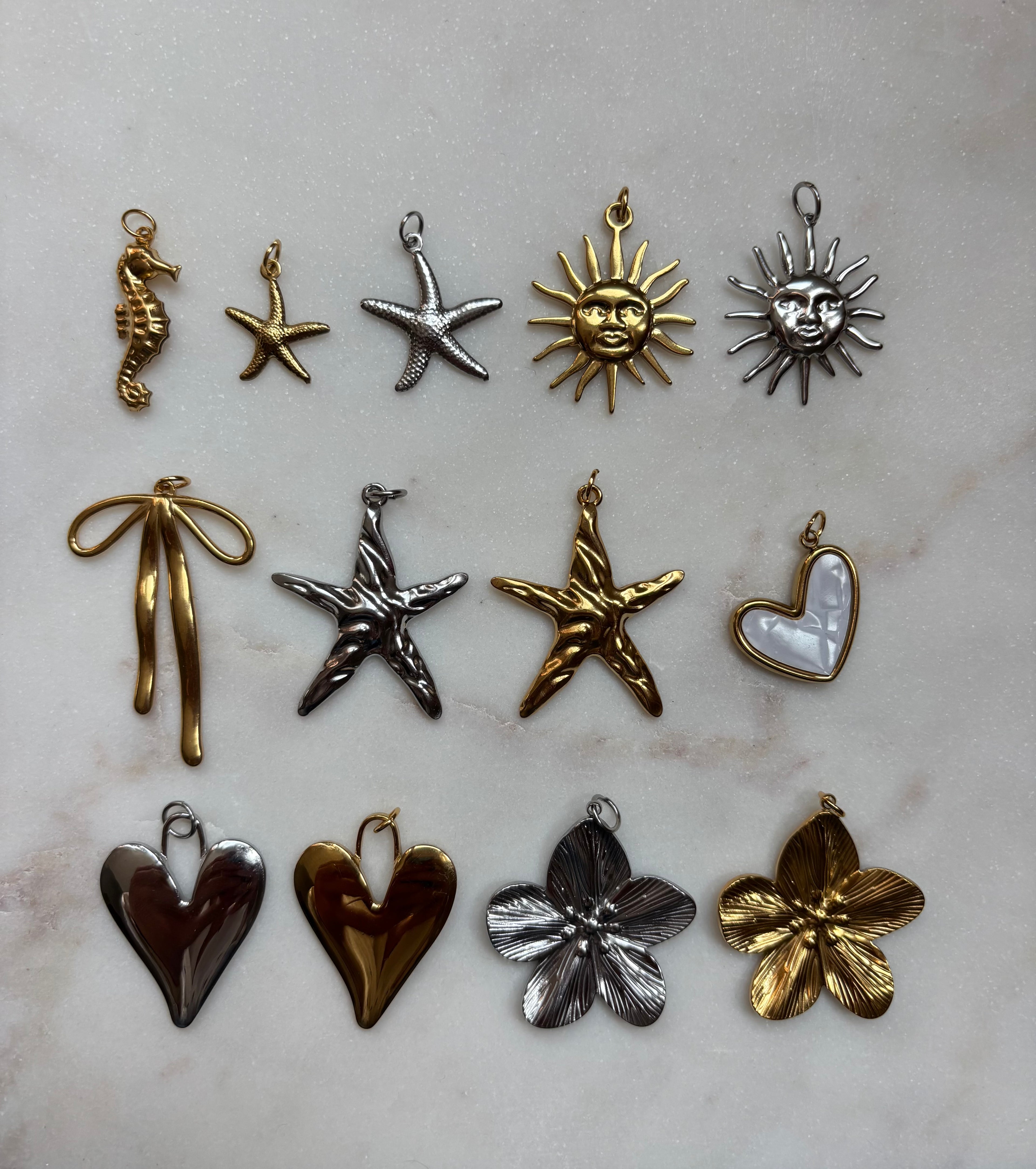 Bold beads necklace | groen | kies je eigen bedel