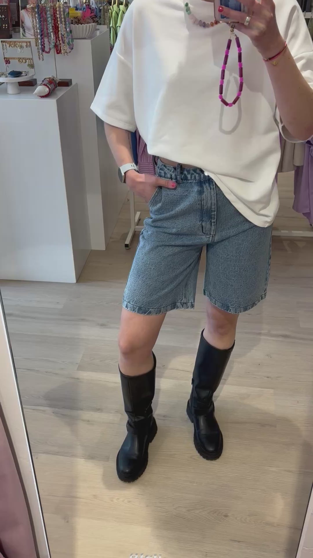 Bermuda denim